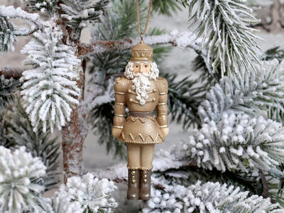 Vianočná ozdoba Luskáčik - Nutcracker 10cm x 3,5cm x 3cm - 1