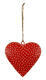 Srdce - závesná dekorácia 6,5cm alebo 12cm, rozmer 12cm x 12cm - 1/2
