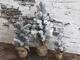 Zasnežený vianočný stromček v jute výška 45cm - 1/4
