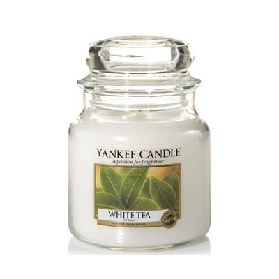Yankee Candle White Tea, stredná