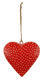 Srdce - závesná dekorácia 6,5cm alebo 12cm, rozmer 12cm x 12cm - 2/2