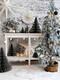 Zasnežený vianočný stromček výška 125cm/150cm - 2/3