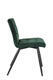 Jedálenská stolička OLIVE velvet dark green-black - 4/6